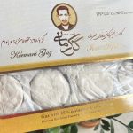 گزکرمانی آردی ۲۸درصد مخلوط مغز پسته و بادام